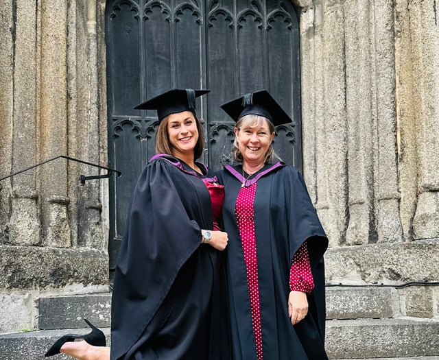 Mother and daughter make the grade on the same day
