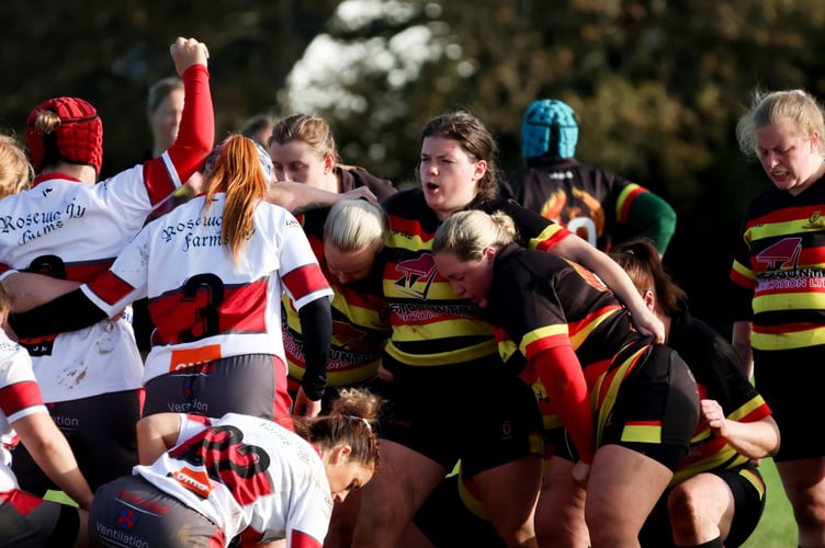 Saltash v Camborne ladies.