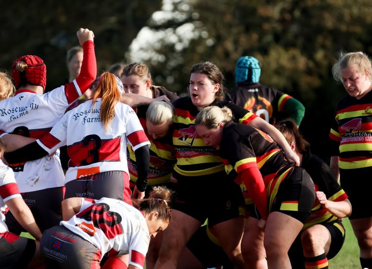 Saltash v Camborne ladies.