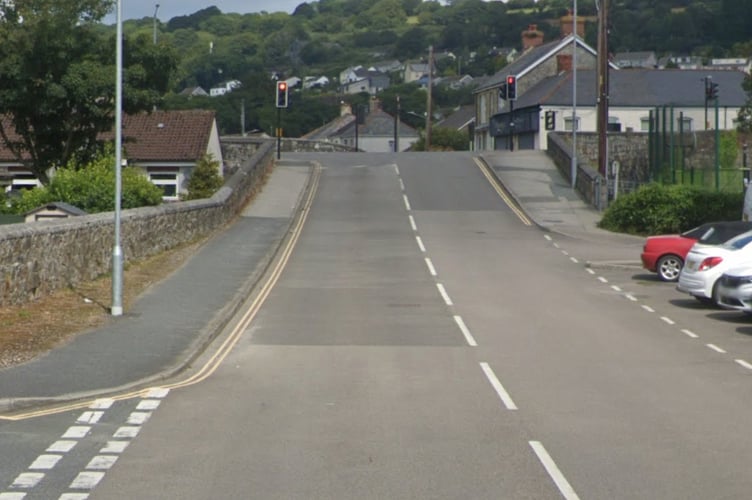 A general view of Bridge Road in St Austell. (Picture: Google)