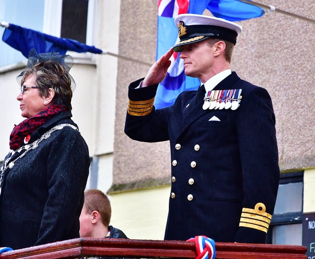 Torpoint stands united in tribute to the fallen