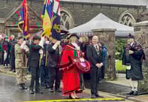 Mayor leads Saltash in moving Remembrance tribute