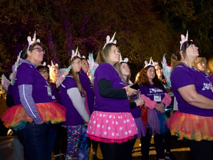 Moonlight Memory Walk in aid of children's hospice charity