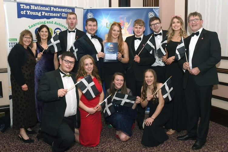 Landrake Young Farmers Club were nominated for Club of the Year at this year’s National Federation of Young Farmers’ Clubs Achiever Awards