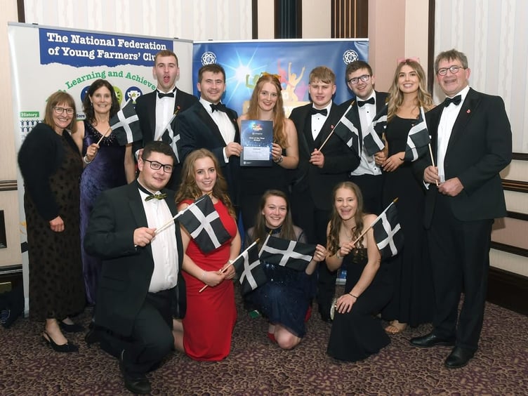 Landrake Young Farmers Club were nominated for Club of the Year at this year’s National Federation of Young Farmers’ Clubs Achiever Awards
