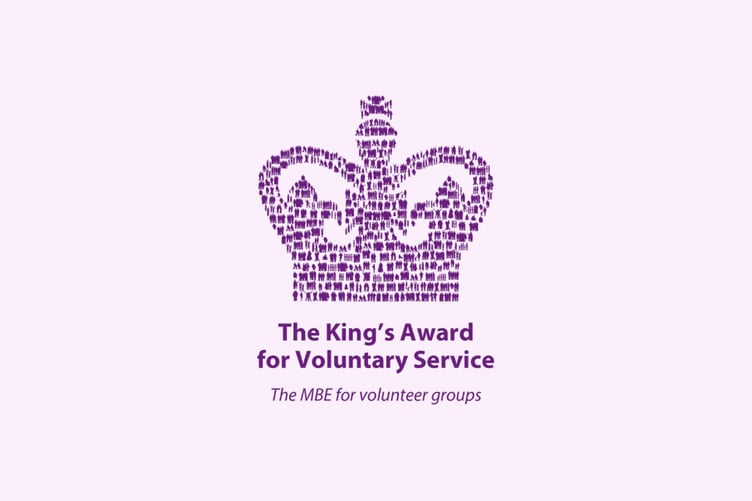 The award is the equivalent of an MBE for a volunteer group.
