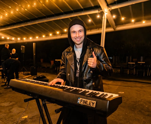 Full circle moment for pianist at Eden Project sleep out 