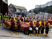 Safety advice reiterated as lifeboat station reaches special milestone