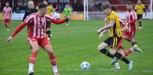 Taylor's brace ends Torpoint's unbeaten start at the 15th attempt