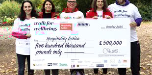 New 20km charity walk takes place at tourist attraction