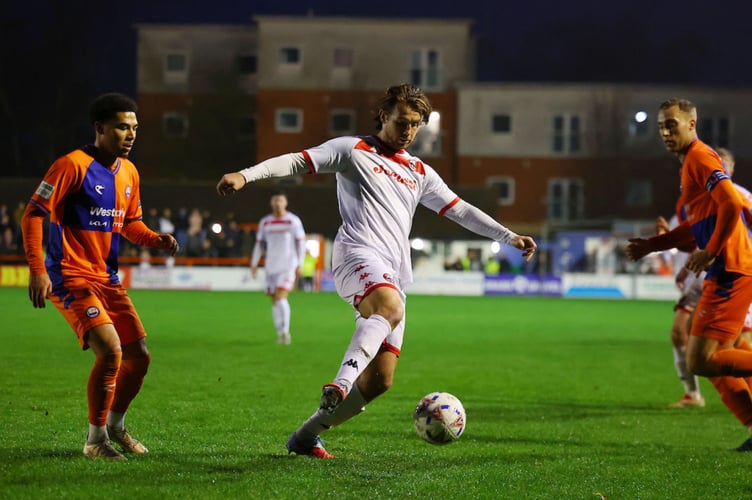 Tyler Harvey at Braintree.