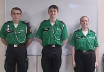 Young cadets are recognised for 'outstanding' achievements