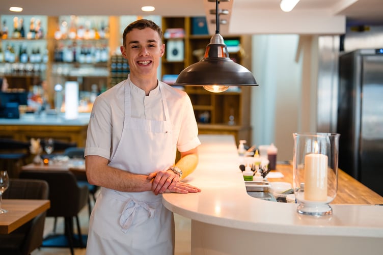 Charlie Walters has created a special tasting menu for customers at his Narla restaurant in Fowey