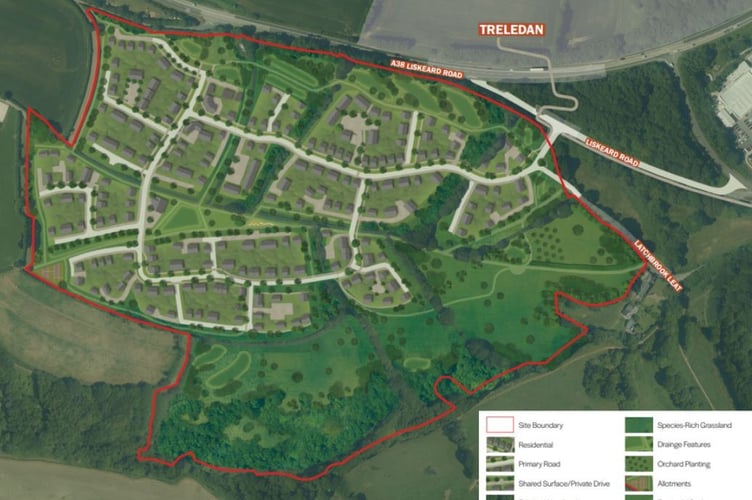 Persimmon Homes is consulting the public on plans for 350 homes in Saltash (Picture: Persimmon Homes)