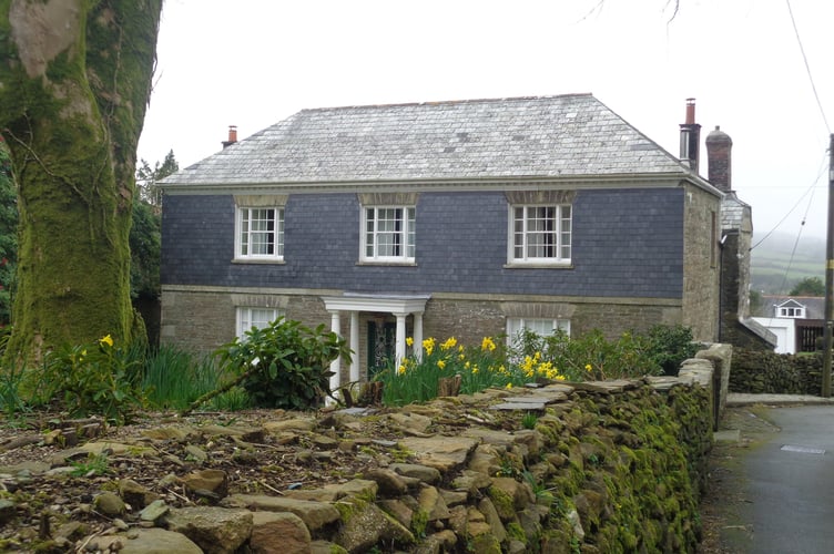 The vicarage at St Cleer. (Picture: Brian Oldham)
