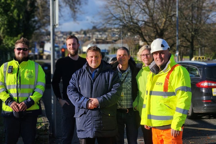 Talks have been held with West and Wales Utilities and the contractors. (Picture: James Mustoe)