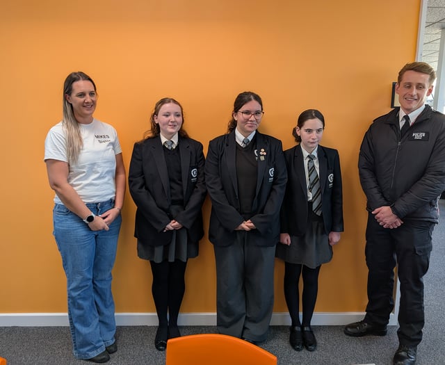 Bodmin College students learn first hand about impact of knife crime