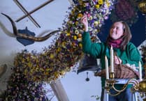 Cotehele marks festive season with record floral display