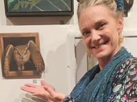 Artist reflects on taking part in notable exhibition