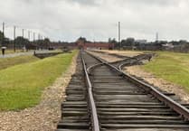 Personnel from RAF St Mawgan learn about the horrors of the Holocaust