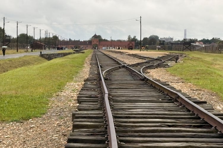 Railway Lines at Auschwitz II Birkenau