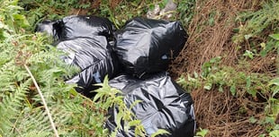 Hidden fly-tipping camera catches people at rural layby in Cornwall