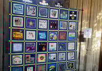 Cornwall quilt aims to change the narrative around suicide and mental health