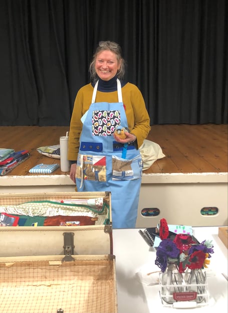 South Hill WI enjoyed an inspiring talk from ‘Mrs Marvellous, the Memory Maker’, Joanna Shepherd