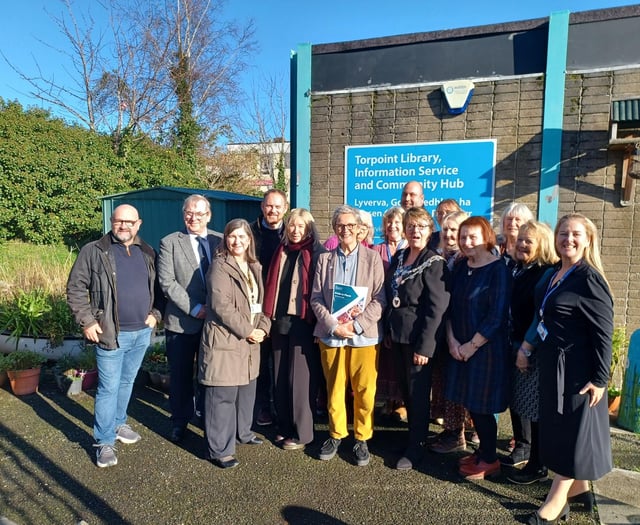 Celebratory visit highlights community successes