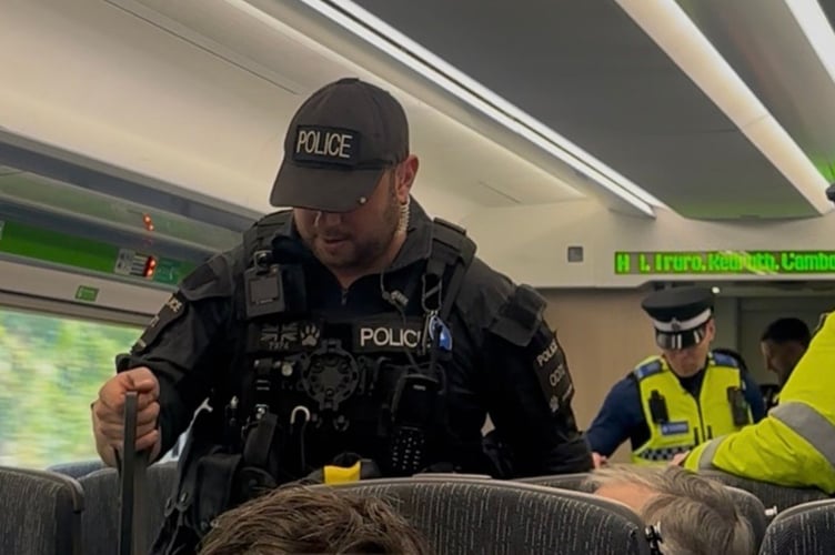 Officers from Devon and Cornwall Police joined forces with British Transport Police (BTP) in a major operation targeting drugs and county lines activity on the transport network serving South East Cornwall