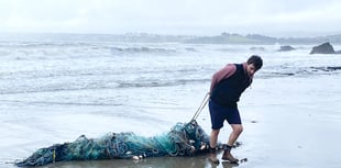 Ghost fishing gear turned into presents