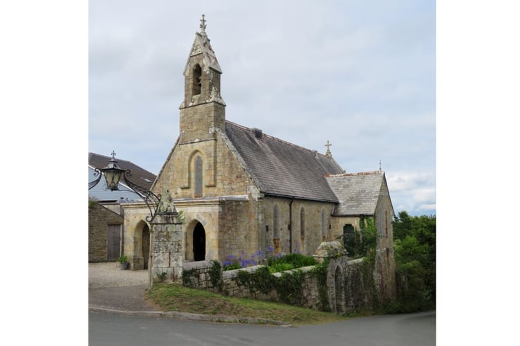 St Levan’s Church at Porthpean.