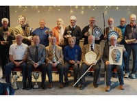 St Mellion's Fossils hold AGM and present cheque to cafe 