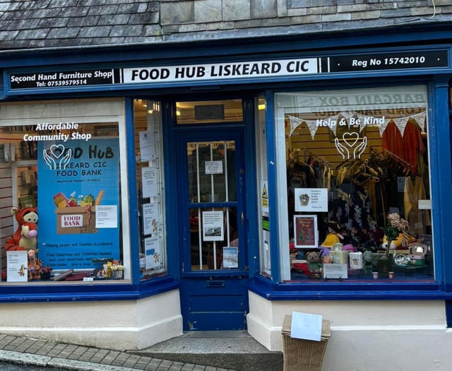 Volunteers heartbroken as Liskeard Food Hub prepares to close