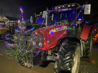 Looe set for spectacular tinsel tractor parade this weekend