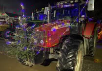 Looe set for spectacular tinsel tractor parade this weekend