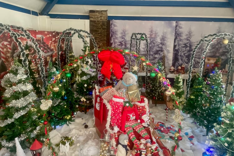 A truly magical experience has been created by the Beat4Autism team in their Christmas grotto