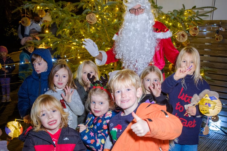 The Lantern Parade at Downderry.