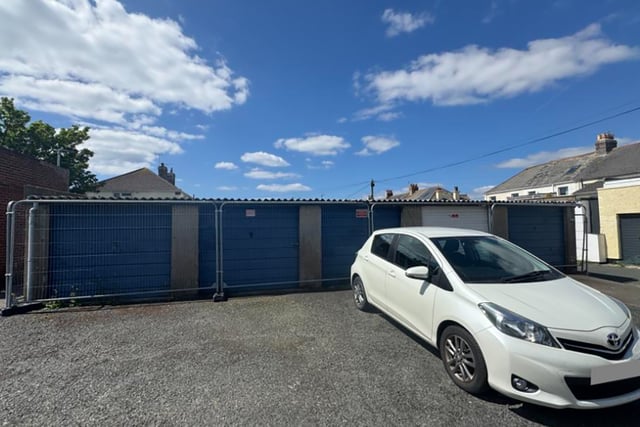 Garage lock-ups go under the hammer