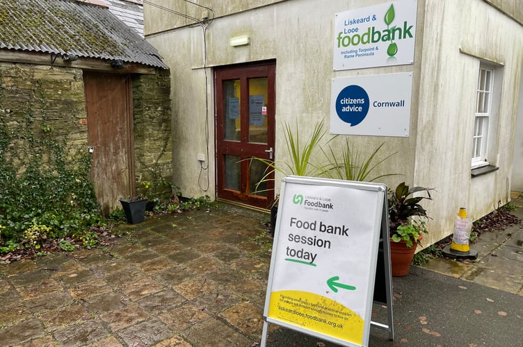 The Liskeard & Looe Foodbank play a vital role in helping people in need across South East Cornwall