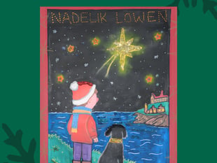 Young artist from Braddock wins MP’s Christmas card competition