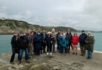 Birdwatching fieldtrip around harbour at Mevagissey spots 16 species