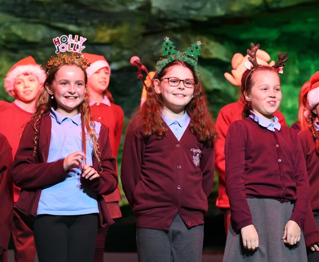 Youngsters put on spectacular Christmas concert