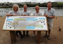 Beach-goers can enjoy new information boards