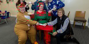 Housing charity serves up festive dinners for residents