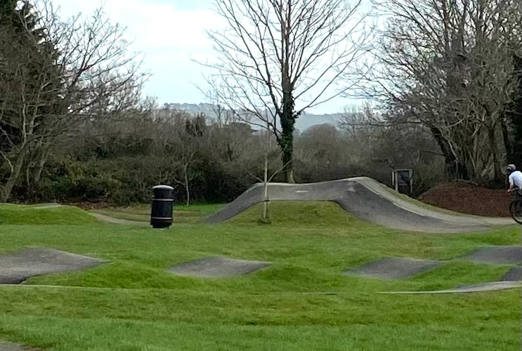 The pump track has been completed at the Meadows park in St Austell. (Picture: Andrew Townsend)