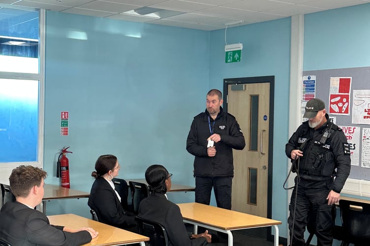 Year 10 students learning about the role of 'Skye'.