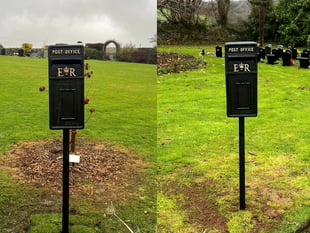 Postboxes installed to help people remember loved ones who have died