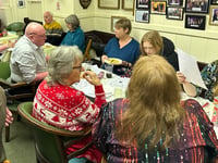 Celebration of friendship and festivity at Oddfellows social evening
