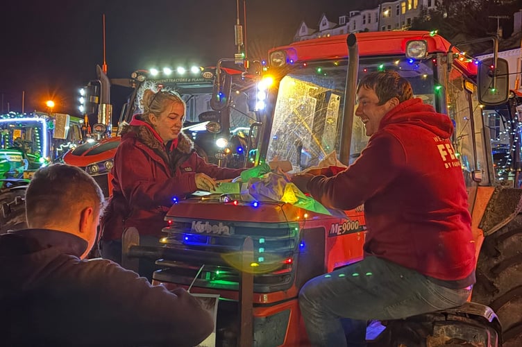 Organisers of the Tinsel Tractor Run were delighted with the success of this year's event